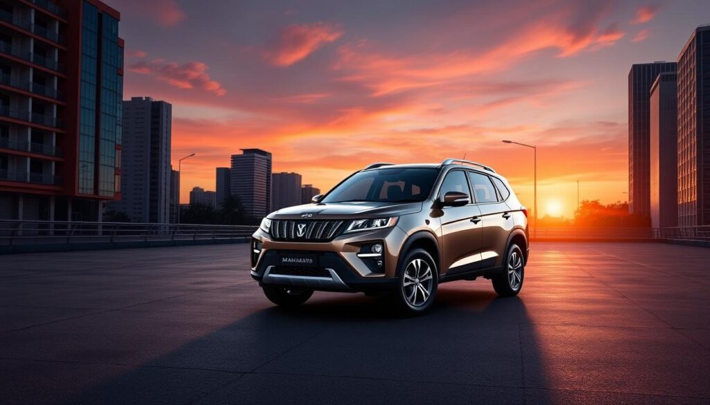 Generate an image of the Mahindra XUV700