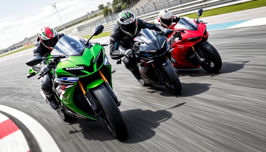 Kawasaki Ninja ZX-10R vs competitors