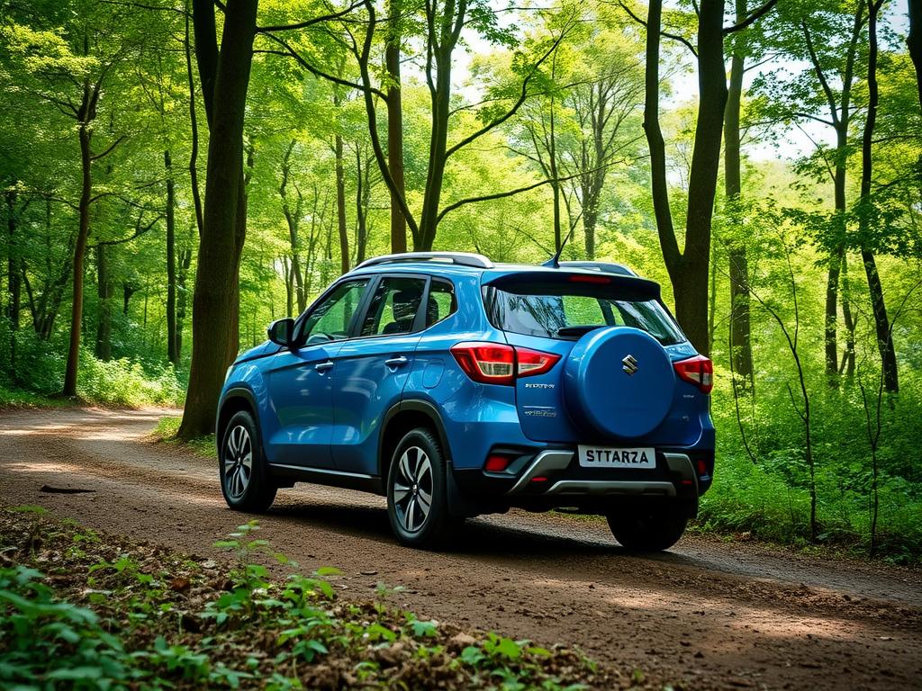 Maruti Suzuki Vitara Brezza on a forest trail in Maharashtra Maruti Suzuki Vitara Brezza on a forest trail in Maharashtra