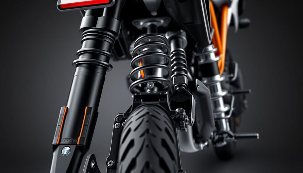 adventure motorcycle suspension