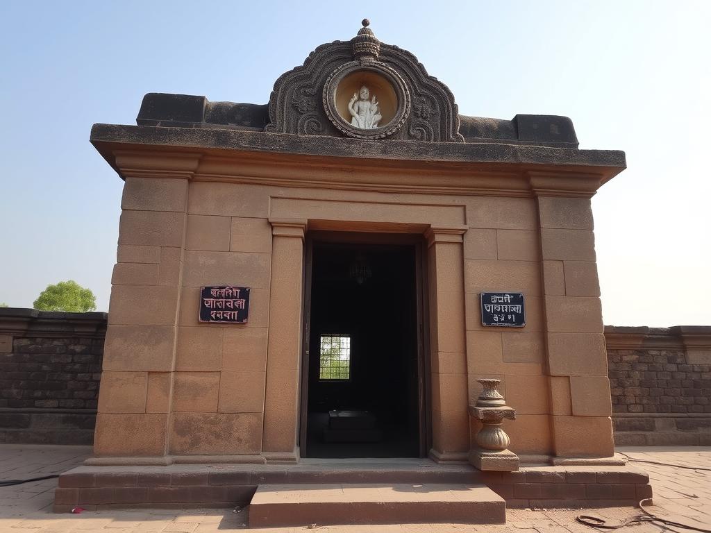 Ancient temple of Korai Devi on Korigad Fort Ancient temple of Korai Devi on Korigad Fort