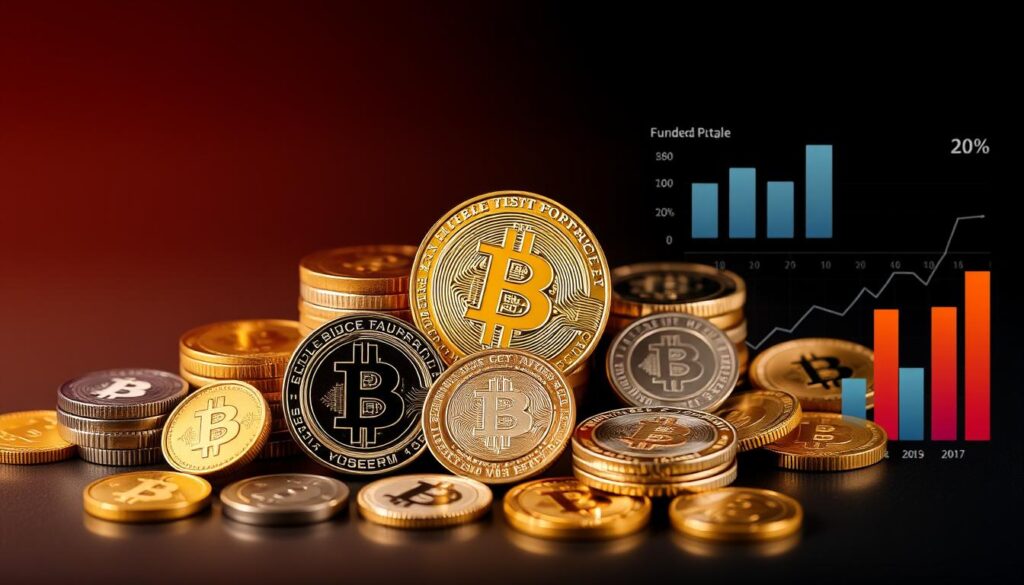 Balanced coin stock portfolio with diverse assets
