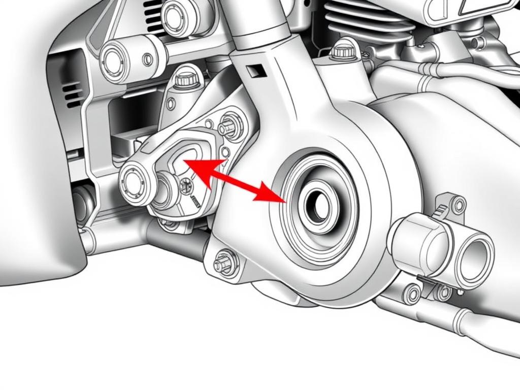 Honda brake pedal assembly showing the defective pivot pin Honda brake pedal assembly showing the defective pivot pin