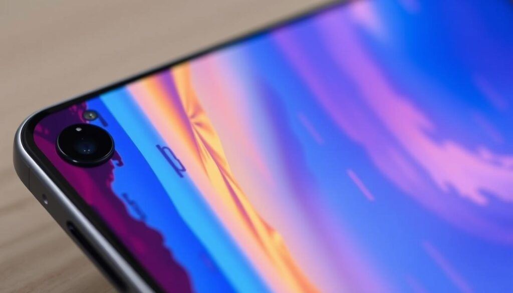 OnePlus 13 display showing vibrant colors and high resolution OnePlus 13 display showing vibrant colors and high resolution