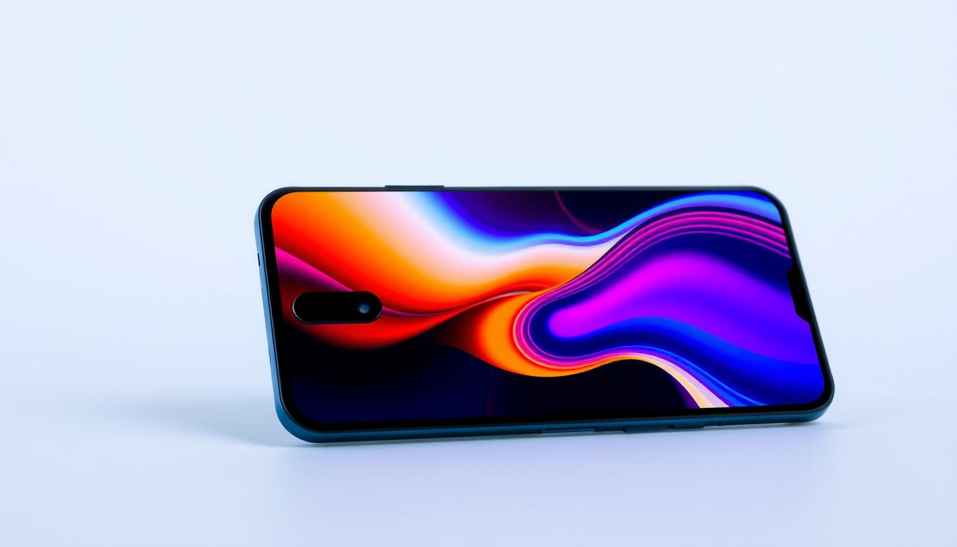OnePlus 13S display showing vibrant colors and high brightness