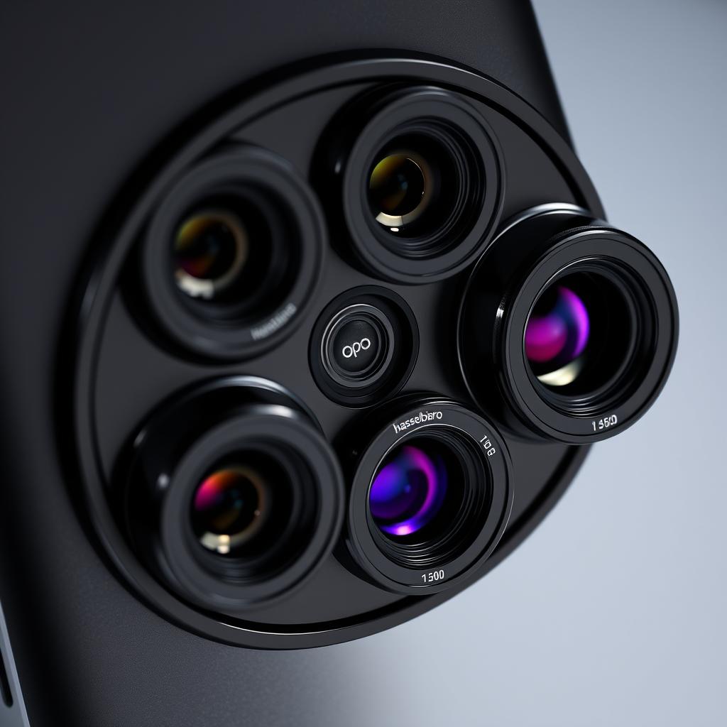 Oppo Find X8 Pro quad camera system with Hasselblad tuning