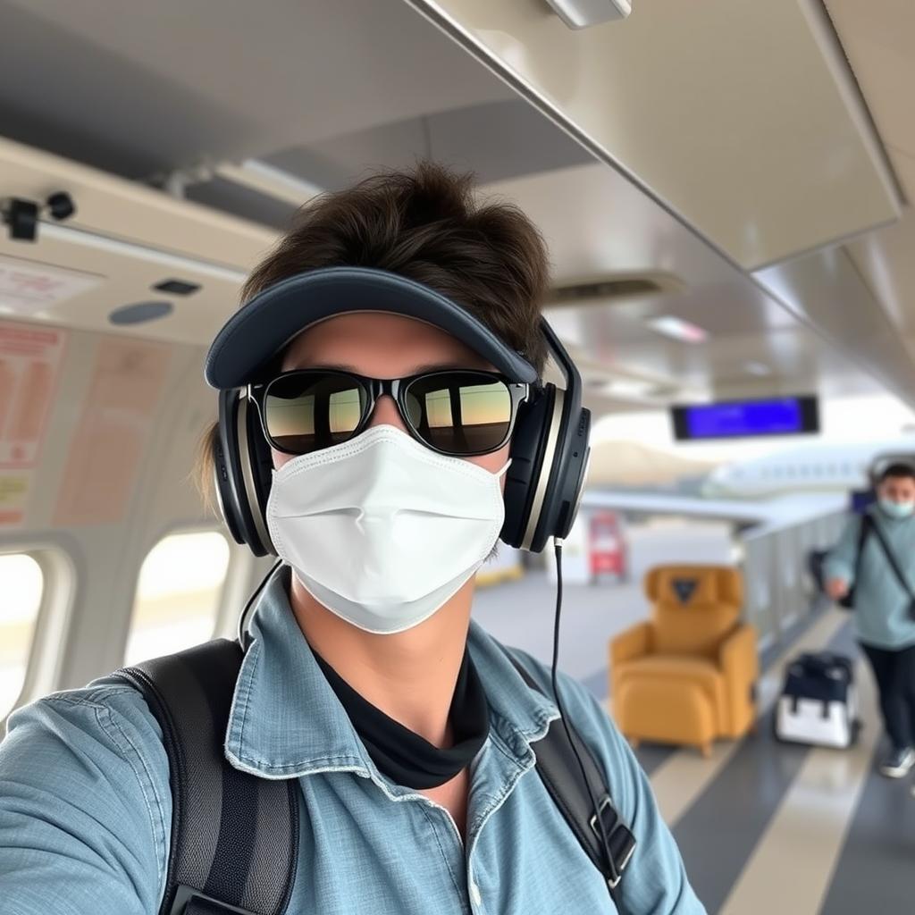 Person traveling to remote destination with limited healthcare Person traveling to remote destination with limited healthcare