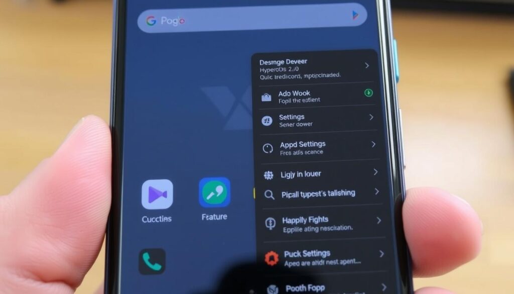 Poco F7 running Android 15-based HyperOS 2.0 interface Poco F7 running Android 15-based HyperOS 2.0 interface
