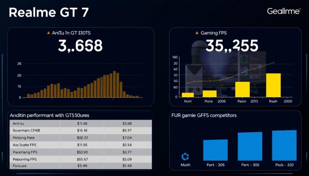 Realme GT 7 performance benchmark scores and gaming capabilities