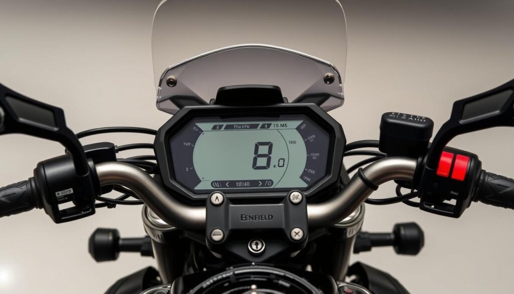 Royal Enfield Himalayan Raid 450cc digital display and controls Royal Enfield Himalayan Raid 450cc digital display and controls