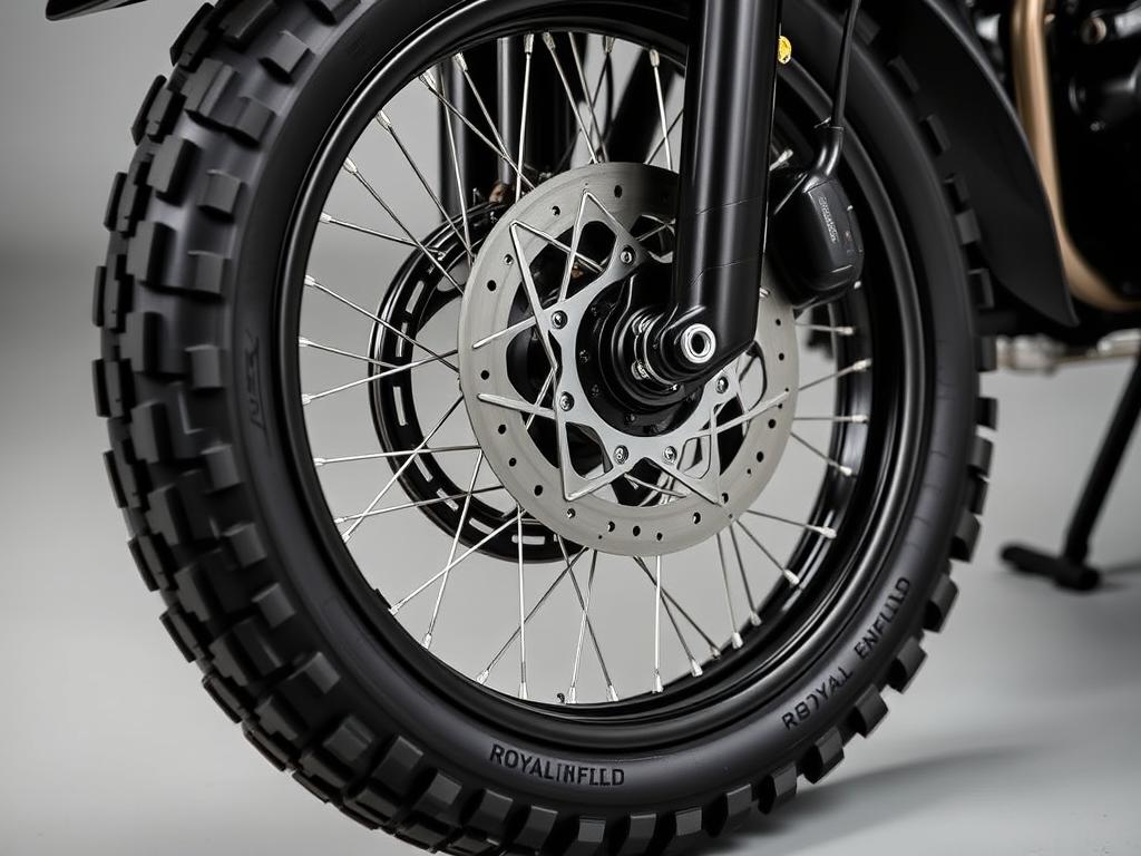 Royal Enfield Himalayan Raid 450cc tubeless spoke wheels Royal Enfield Himalayan Raid 450cc tubeless spoke wheels