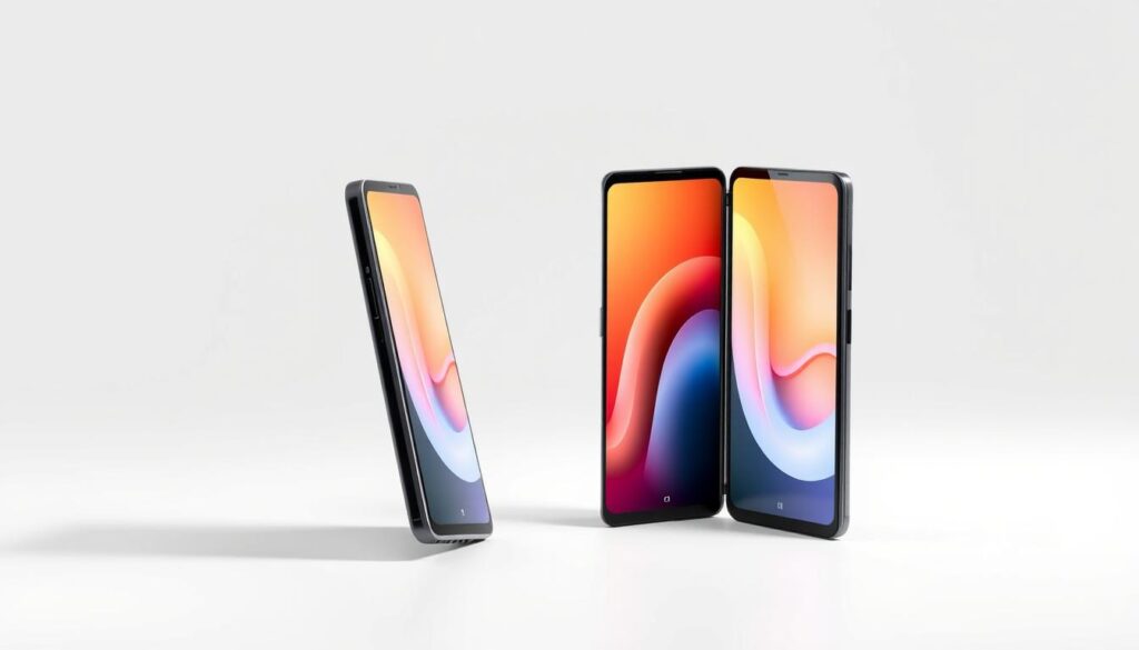 Samsung Galaxy Z Fold6 shown in both folded and unfolded states Samsung Galaxy Z Fold6 shown in both folded and unfolded states