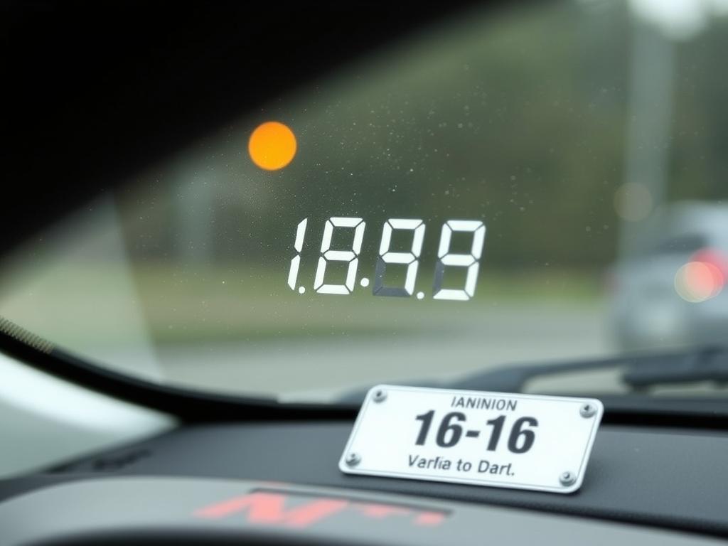 Vehicle identification number (VIN) location on dashboard