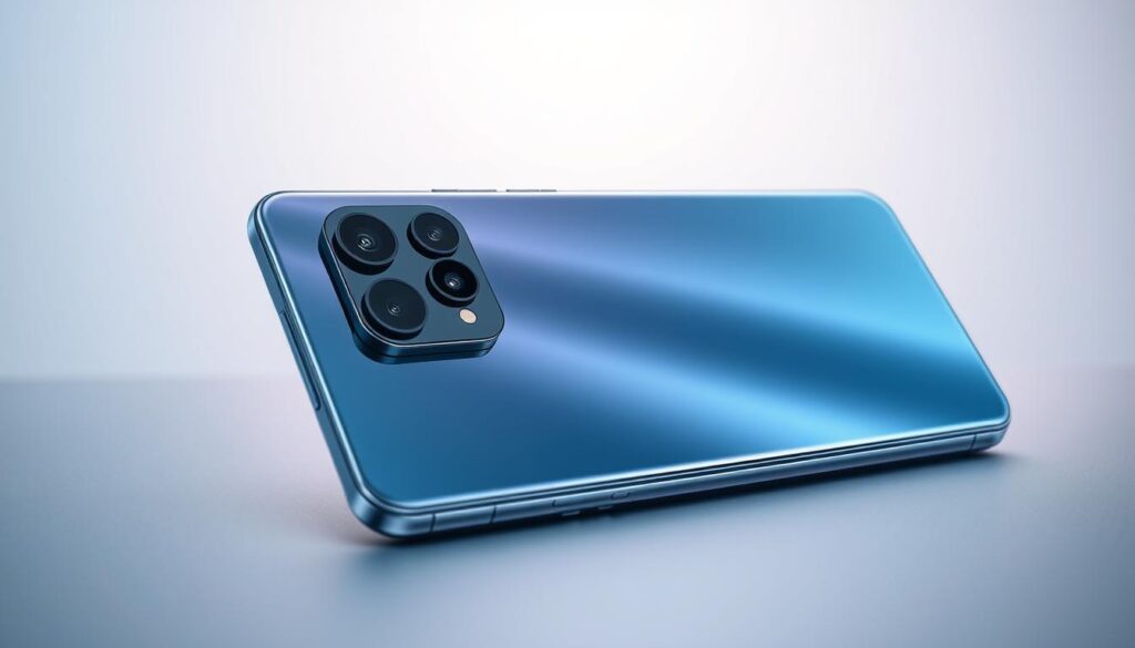 Vivo X200 FE showcasing its camera system with Zeiss branding Vivo X200 FE showcasing its camera system with Zeiss branding