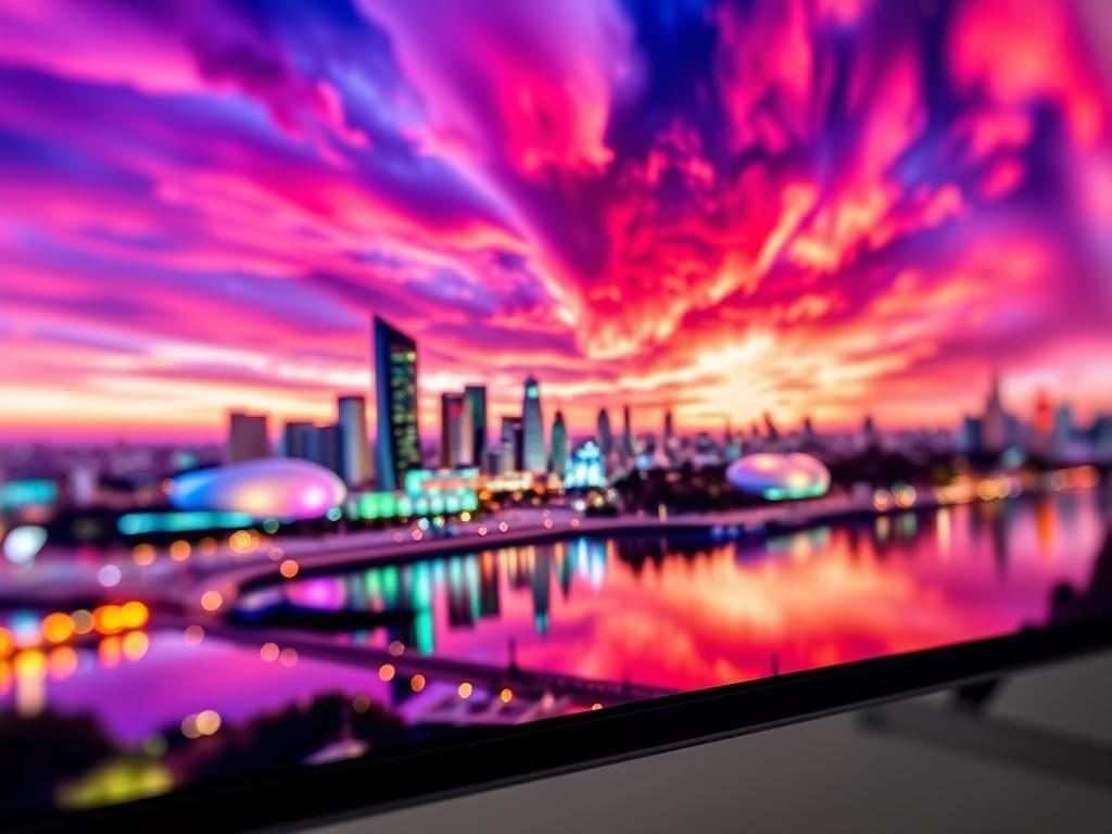 iQOO Neo 10 display showing vibrant colors and high brightness iQOO Neo 10 display showing vibrant colors and high brightness