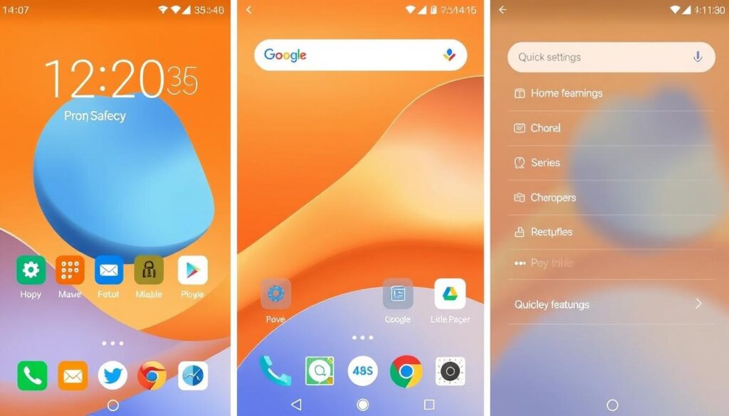 iQOO Z10 Lite 5G Funtouch OS 15 interface showing key features iQOO Z10 Lite 5G Funtouch OS 15 interface showing key features