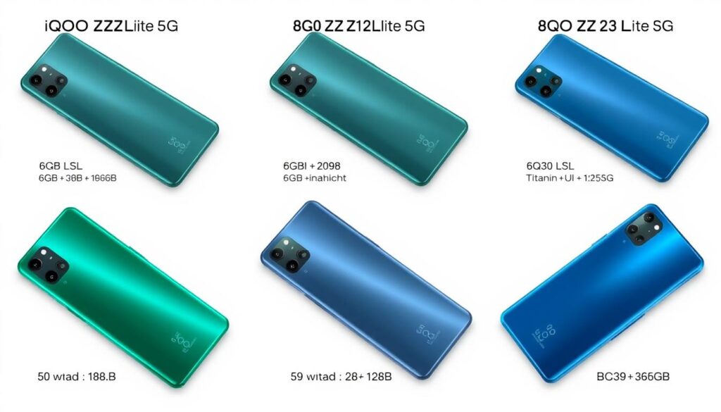 iQOO Z10 Lite 5G all variants and color options iQOO Z10 Lite 5G all variants and color options
