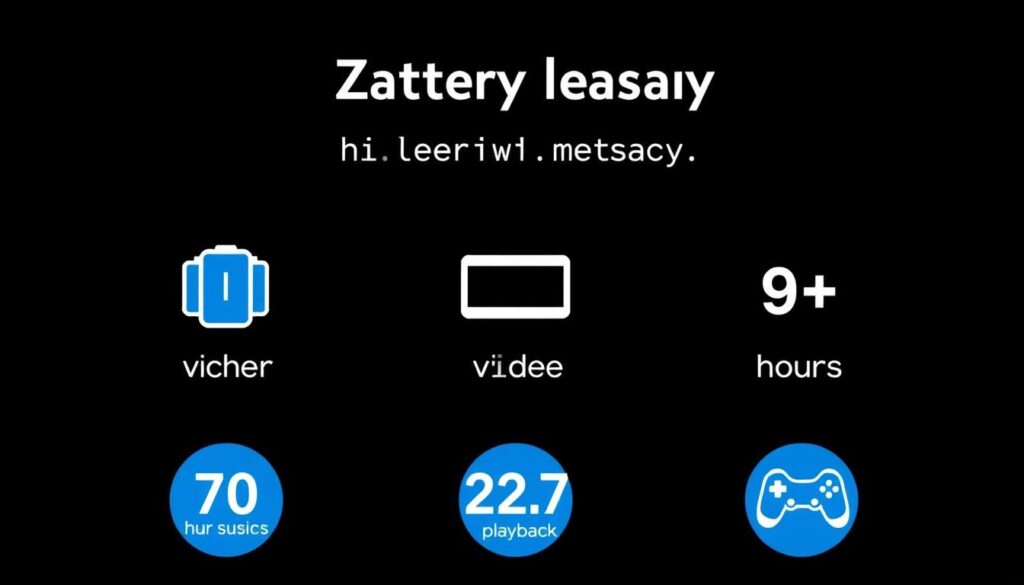 iQOO Z10 Lite 5G battery life infographic showing usage times iQOO Z10 Lite 5G battery life infographic showing usage times