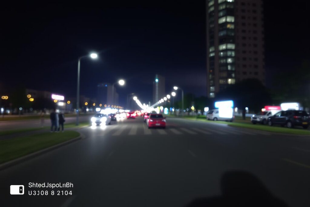 iQOO Z10 Lite 5G night mode camera sample showing low-light photography iQOO Z10 Lite 5G night mode camera sample showing low-light photography