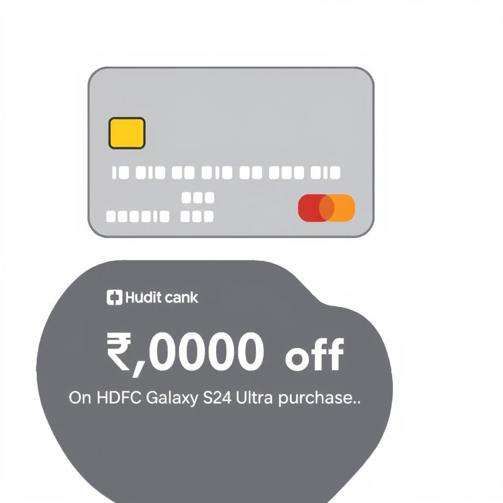 Bank card offer for Samsung Galaxy S24 Ultra 5G on Flipkart