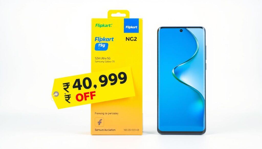 Samsung Galaxy S24 Ultra 5G with Flipkart packaging