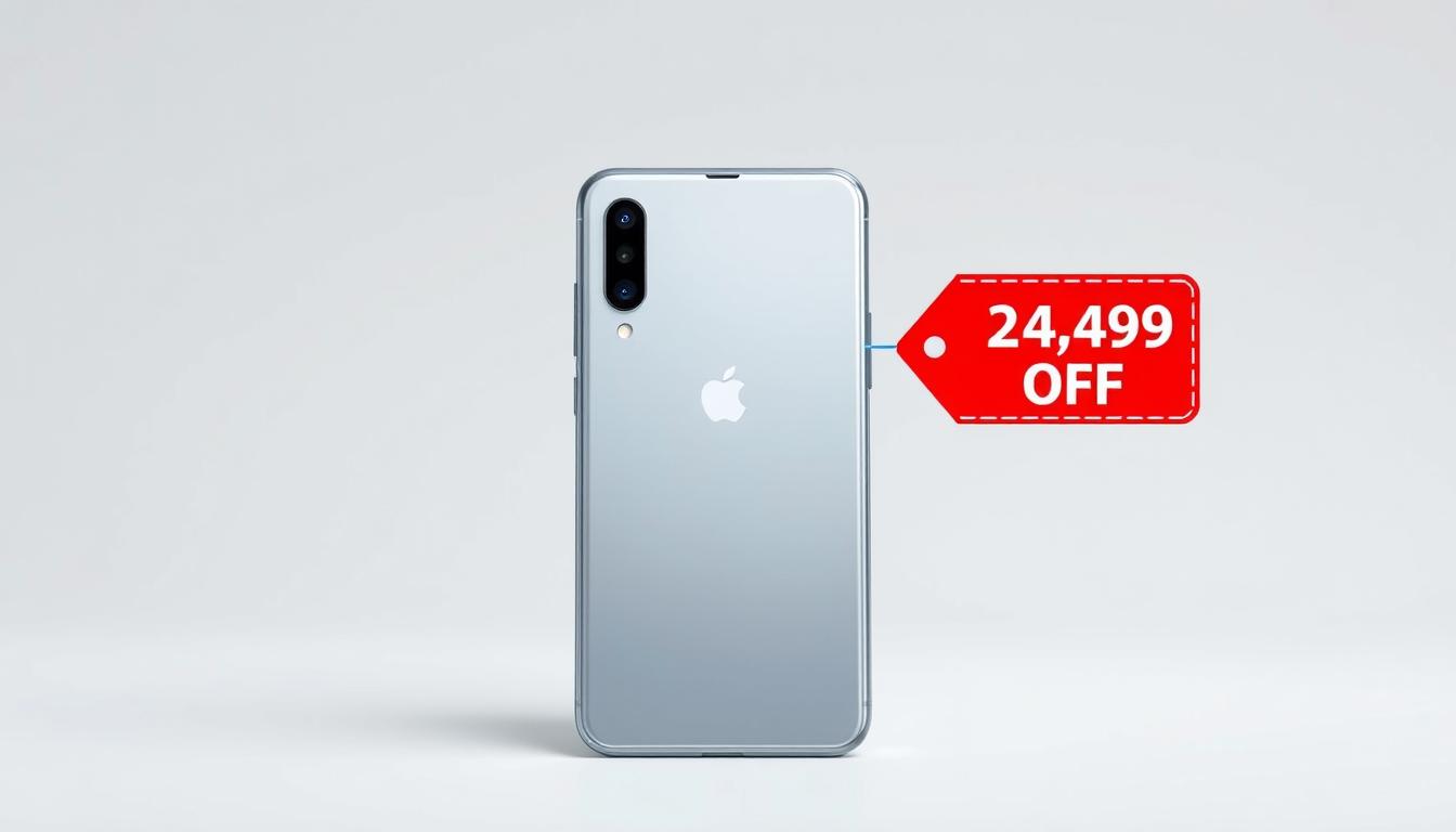 Nothing Phone 3 with price drop tag showing Rs 24,499 discount on Amazon
