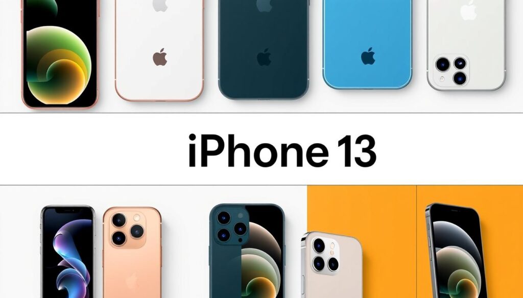 iPhone 13 models and colors